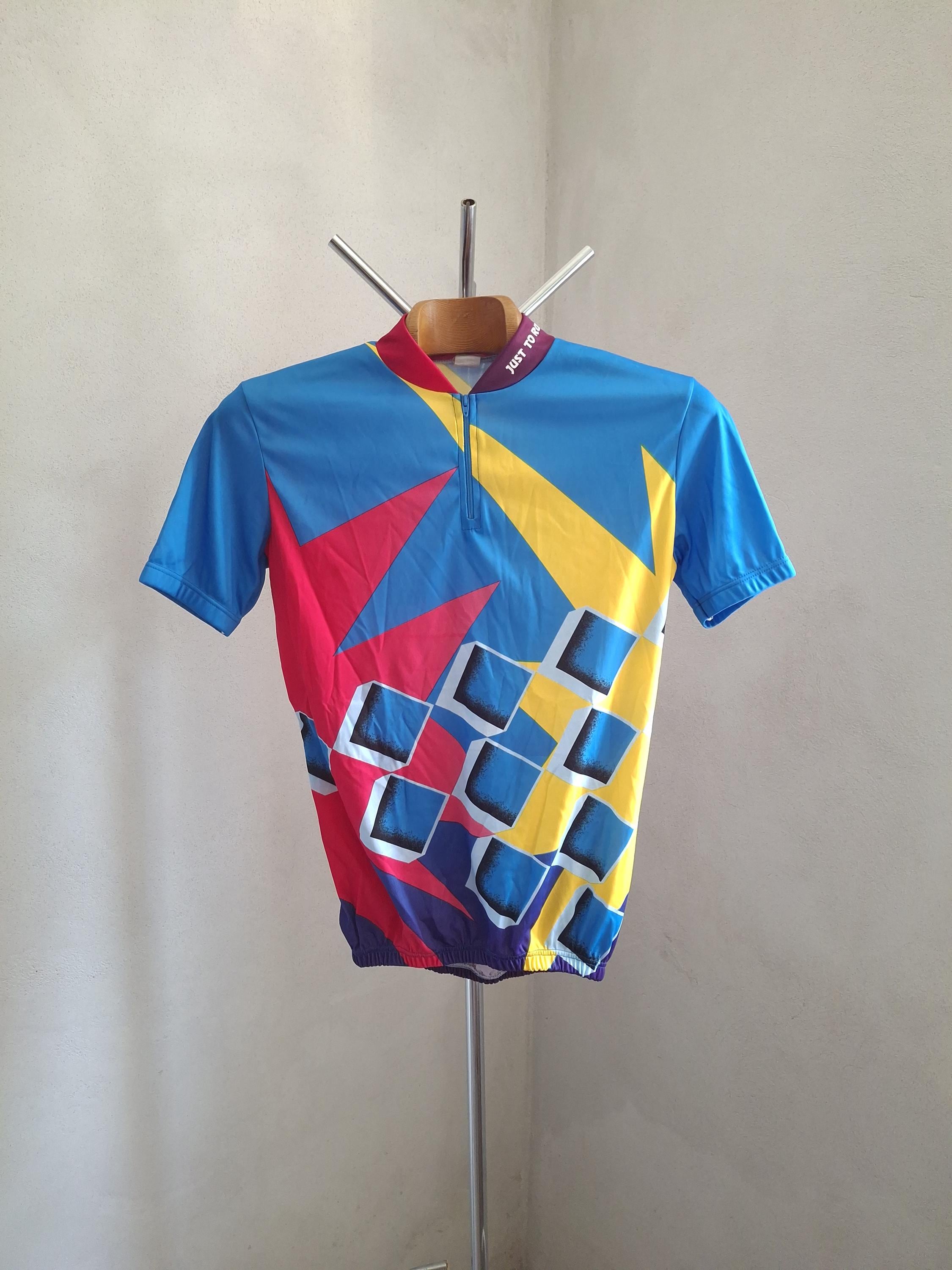 Maillot cycliste LOOK vintage années 90 maglia cycling shirt