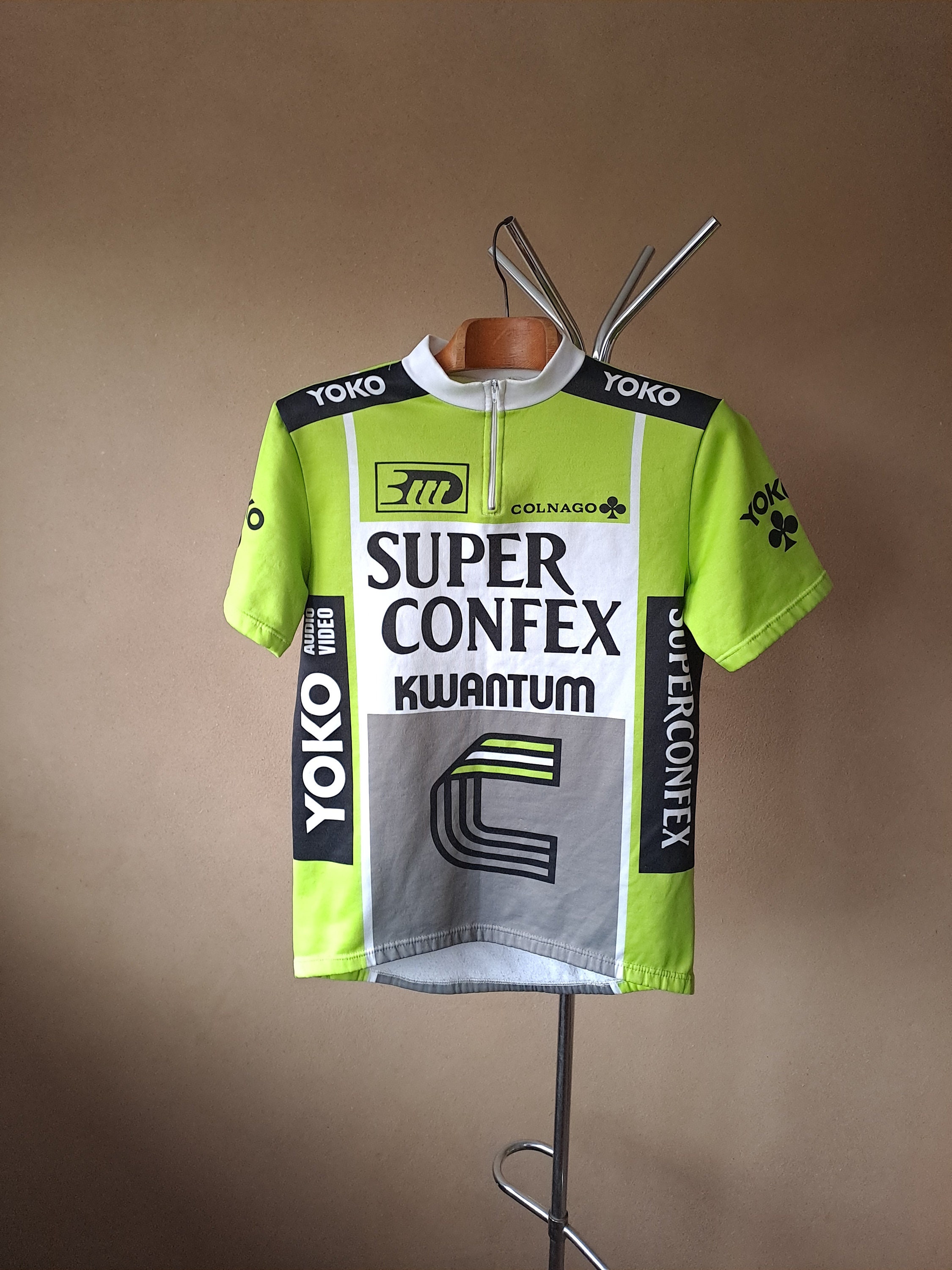maak het plat het spoor heel 1987 Superconfex Kwantum Green Italian Pro Cycling Short - Etsy