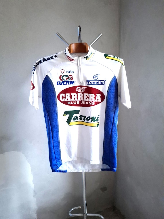 ヴィンテージ 1995 カレラ サイクリング ジャージ – タッソーニ
