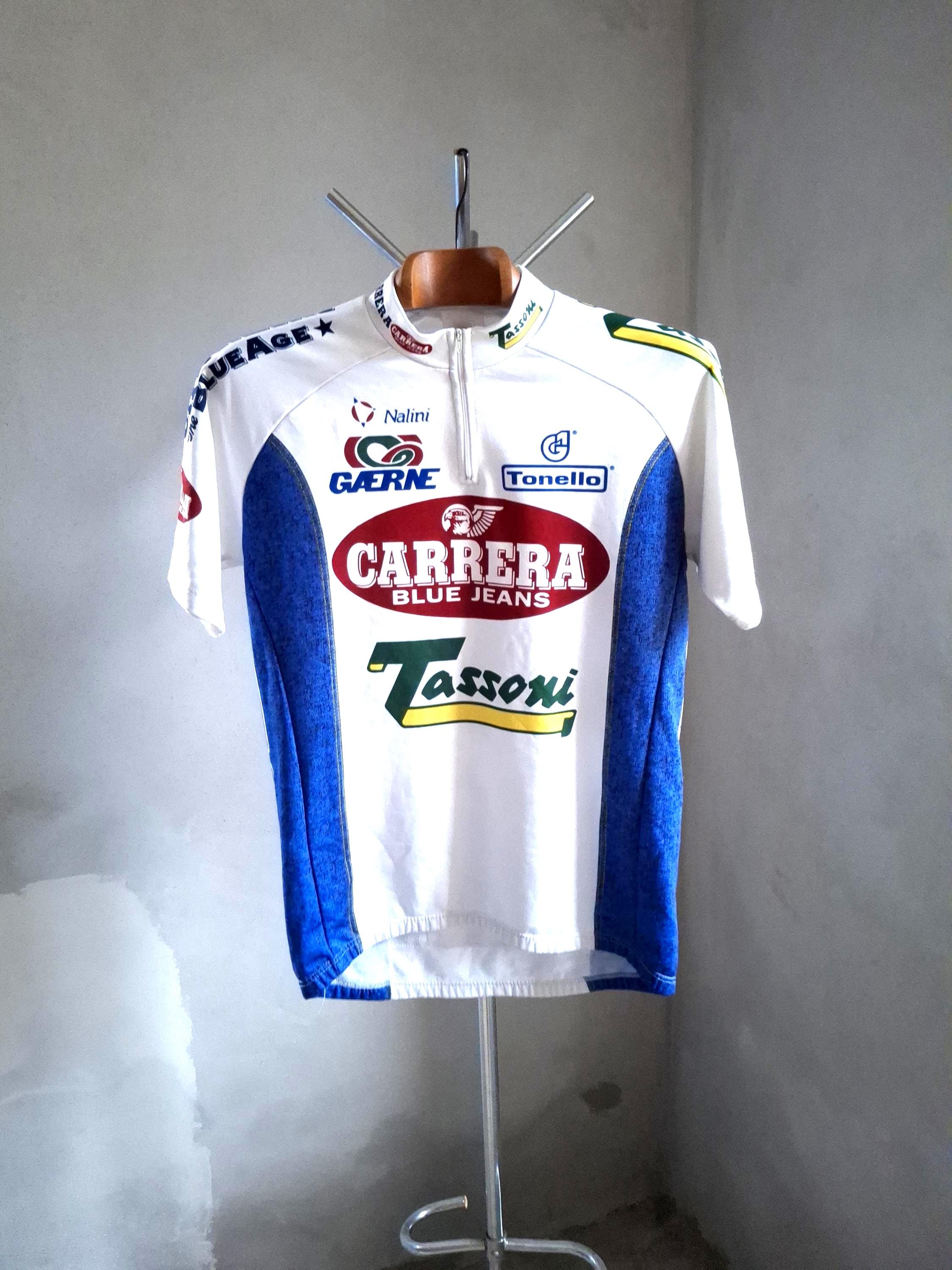 ヴィンテージ 1995 カレラ サイクリング ジャージ – タッソーニ