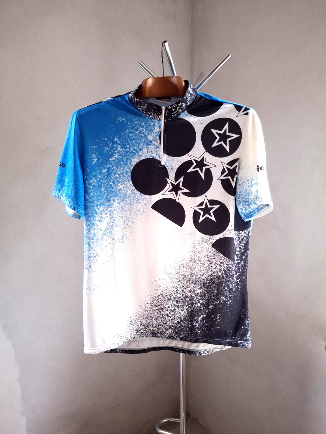 Maillot Cycliste Vintage GONSO Allemagne Ouest - Taille XL - Laine Et Acrylique