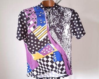 Maillot Cycliste MAPEI – SMS Santini 2002 – Taille XL – Occasion Collector