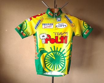 Maillot cycliste polti deals