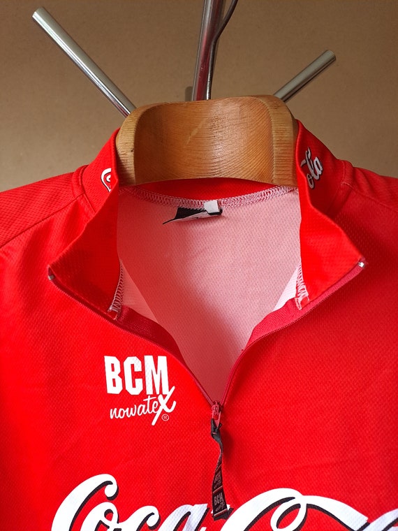 Coca cola Bold Red Cycling Short Sleeve Jersey Size XXL Etsy