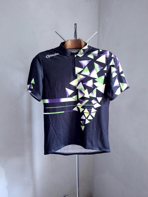 Maillot Cycliste Vintage LOOK ASSOS - Taille L - Fabriqué En Suisse