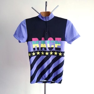 Retro cycle jersey - Etsy 日本