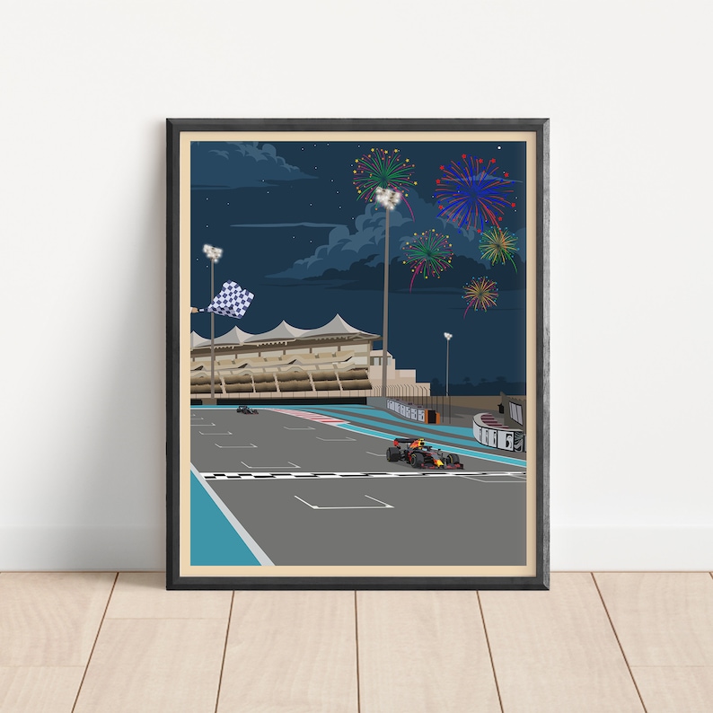 Max Verstappen Formula One Poster