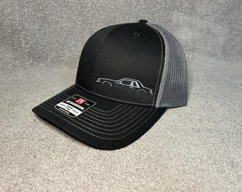 Foxbody Mustang Coupe Silhouette Hat Richardson 112 Snapback