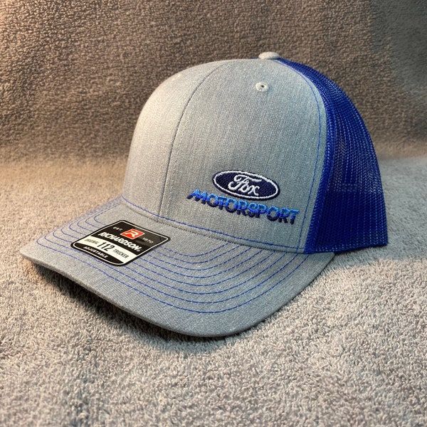 FOX MOTORSPORT Snapback Hat Grey/Royal