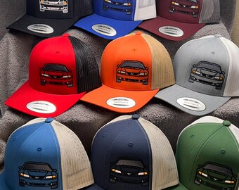 NEW EDGE MUSTANG Front End (9 Color Options) Snapback Hat