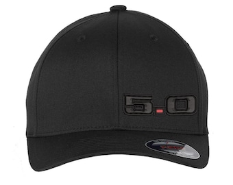 Special Blackout Edition 5.0 Ford Mustang Hat Flexfit
