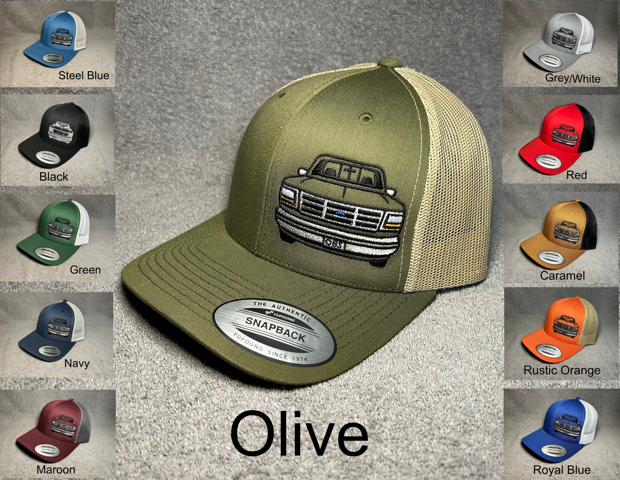 Caramel Kyle Busch Hat Distressed Unstructured Low Profile Trucker