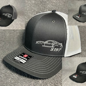 S197 MUSTANG Snapback Hat Choose Your Options