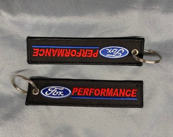 FOX PERFORMANCE KEYCHAIN Embroidered