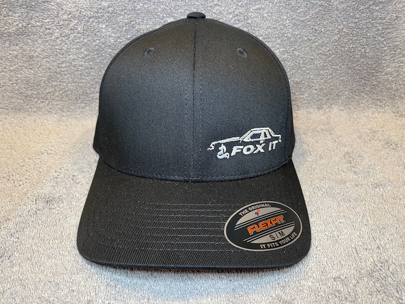 Fox It Coupe Ford Mustang Foxbody Flexfit Hat Embroidered S/M L/XL XXL ...