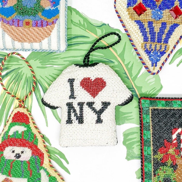 Needlepoint Ornament Etsy