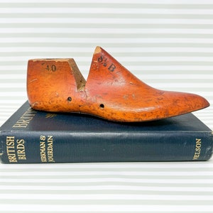 Vintage 1960s Maple Wood Shoe Form