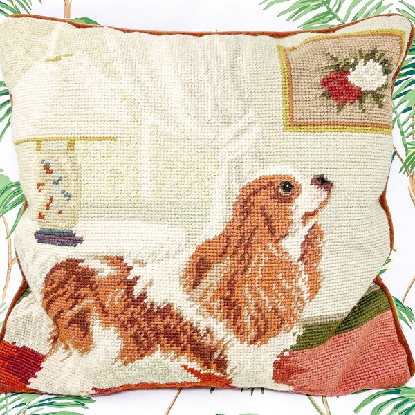Cavaliers Pillow Etsy