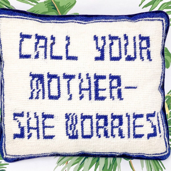 Call Your Mom Pillow Etsy