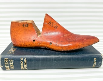 Vintage 1960s Maple Wood Shoe Form