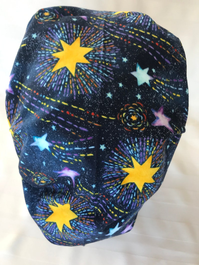 Galaxy Scrub cap Star Scrub cap Horoscope scrub hat star scrub hat moon scrub hat the scrub locker