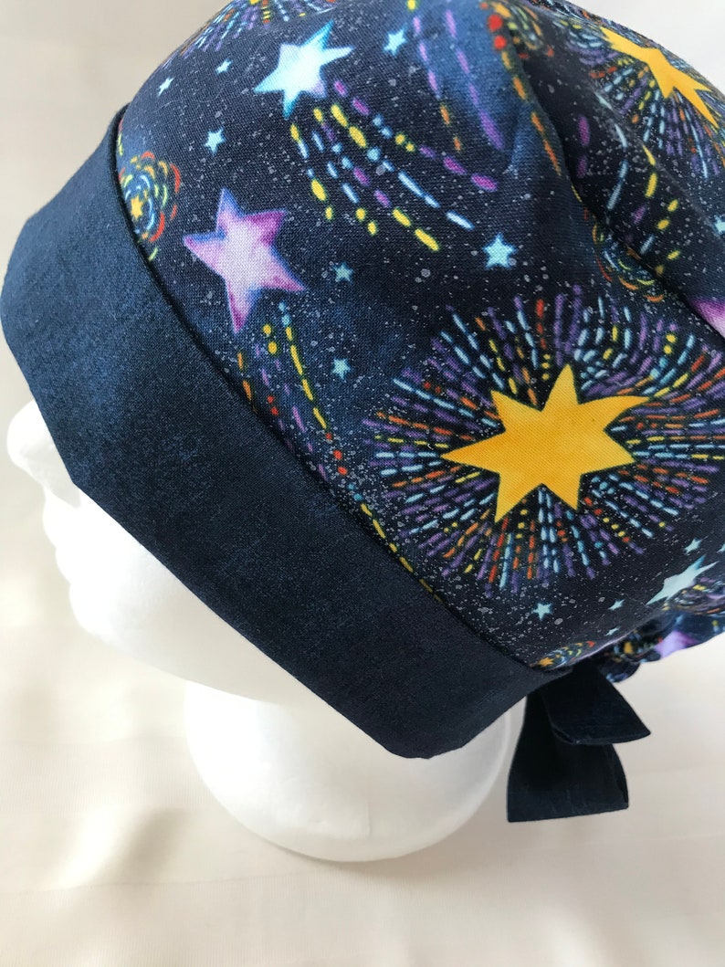 Galaxy Scrub cap Star Scrub cap Horoscope scrub hat star scrub hat moon scrub hat the scrub locker