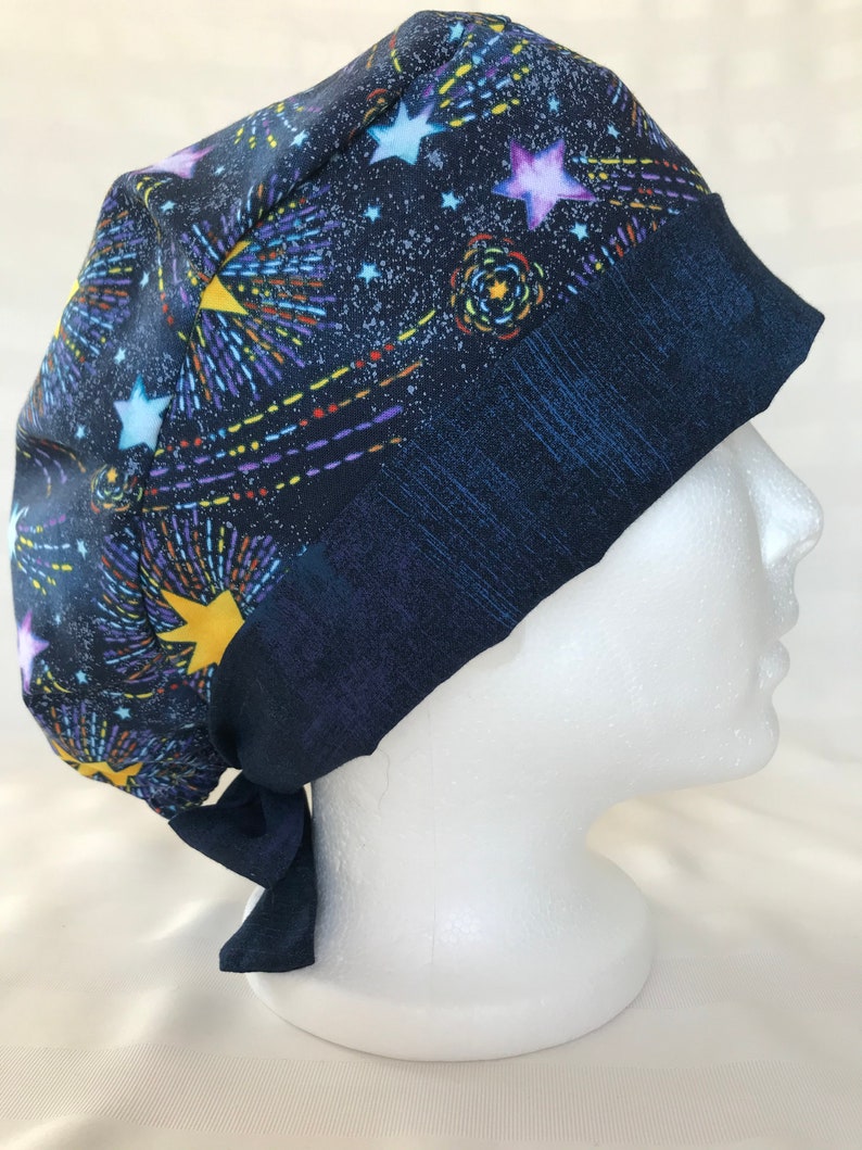 Galaxy Scrub cap Star Scrub cap Horoscope scrub hat star scrub hat moon scrub hat the scrub locker