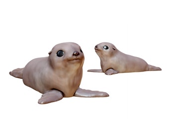 Baby Seal - 3D Printing STL