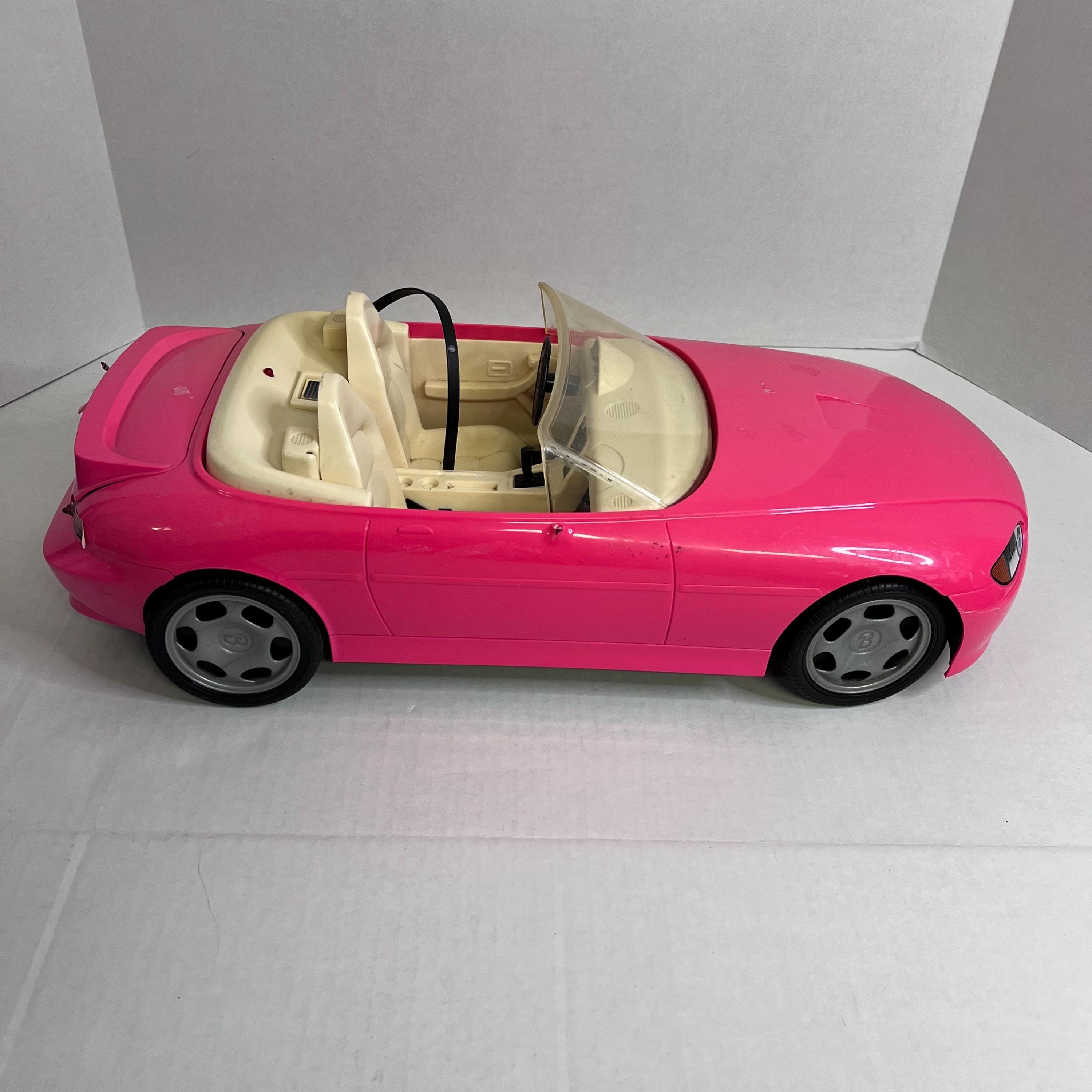 VTG Barbie Pink Motorized Cruisin' Car Vehicle 1996 Mattel WORKING