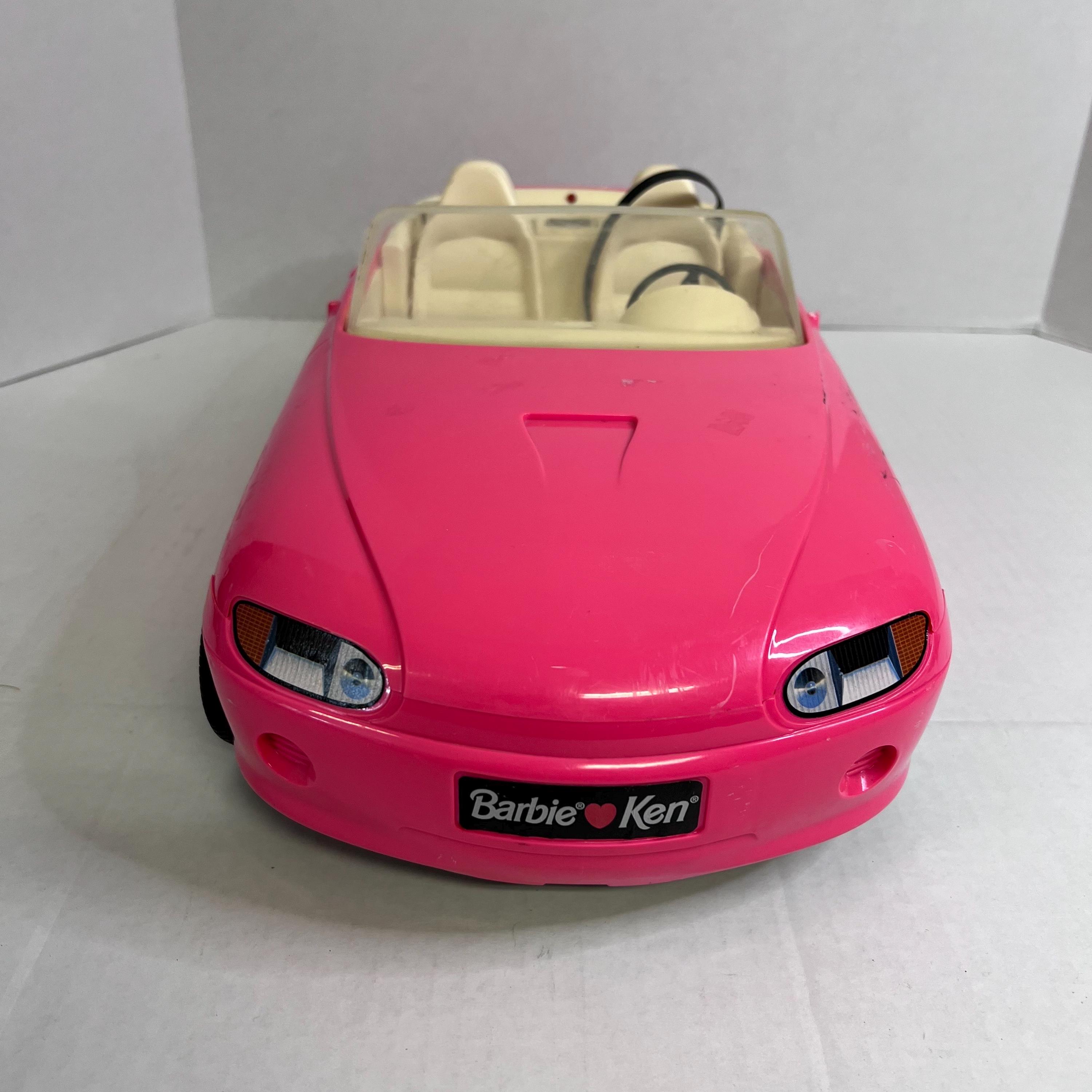 VTG Barbie Pink Motorized Cruisin' Car Vehicle 1996 Mattel WORKING
