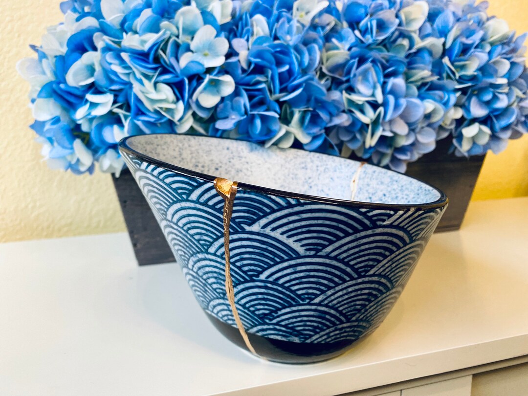 Kintsugi Bowl Kintsugi Scale Fruit Bowl Home Decor Gifts For Her