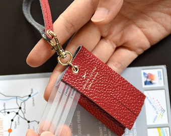 Leather Tassel Charm / Travel Name Tag / Handbag Charm / Hidden Name Tag / Genuine Leather / Leather Strap / Personalized Luggage Tag