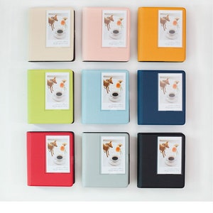 Instax Mini Photo Album [9 Colors] PC Album Book | Cute Mini Photocard Book | Photocard Album | Travel Photo Backup | Instant Photo Binder