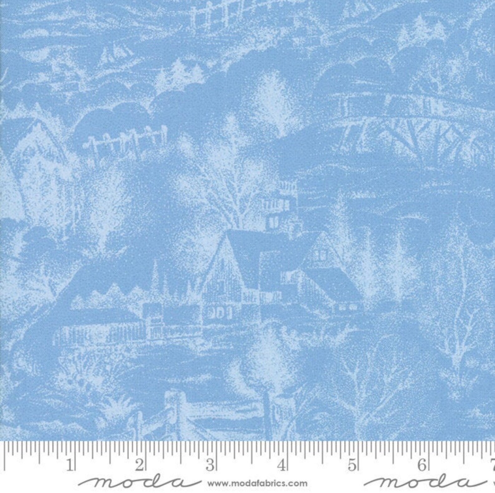 Moda FOREST FROST GLITTER Quilt Fabricbythe1/2 Yard by Moda 33411