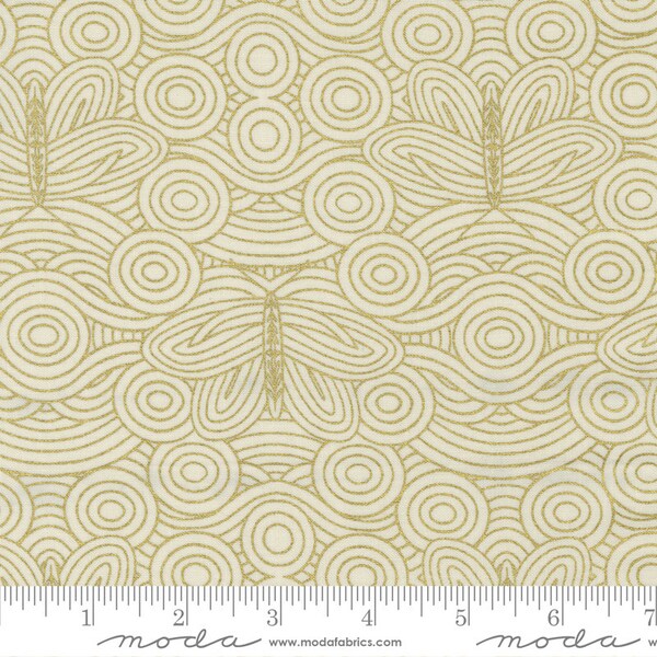 Moda Fabrics - Meadowmere - Quilt Fabric-by-the-1/2 yard by Gingiber   48366 31M  Cloud