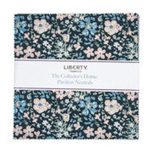 Riley Blake - COLLECTORS HOME Pavilion Neutrals - Quilt Fabric  10in Stacker by Liberty Fabrics  10-COLLECTORSB-42   42 pcs