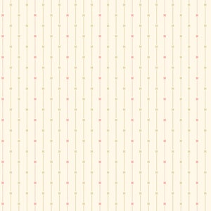 Andover - SWEET SIXTEEN - by Edtya Sitar of Laundry Basket Quilts - Quilt Fabric-by-the-1/2 yard 9591 EL Parlor in Cream
