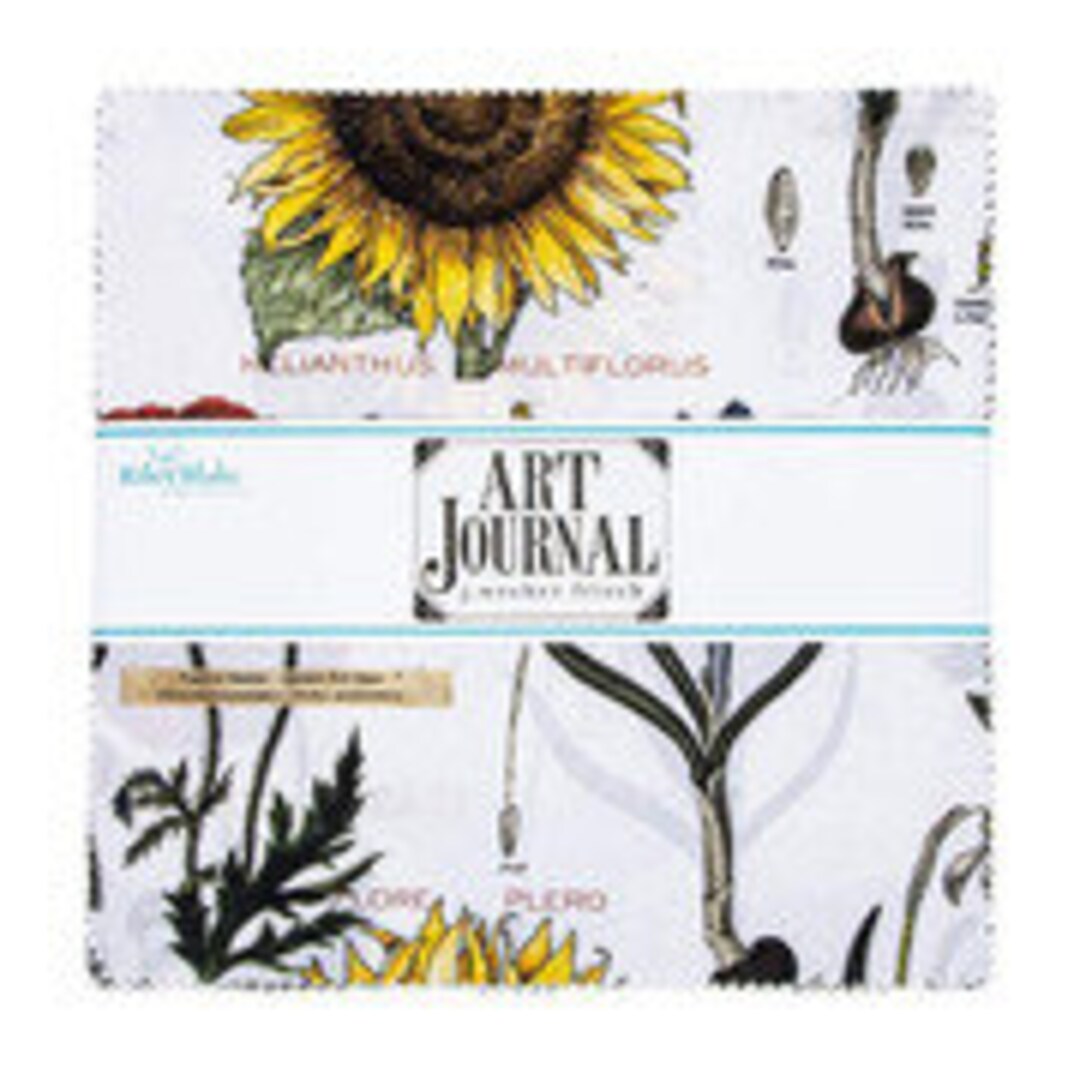 Riley Blake ART JOURNAL Quilt Fabric Fat Quarters 38 Pcs by