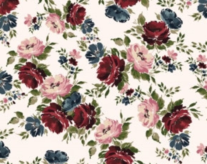 RJR Fabrics Maison Des Roses Quilt Fabricbythe1/2 Yard RJ5300IB1