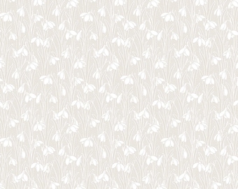 Liberty Fabrics  - SNOWDROP SPOT - Quilt Fabric-by-the-1/2 yard  11666850C  Snowdrop Spot Multiple Units cut in one continuous piece.