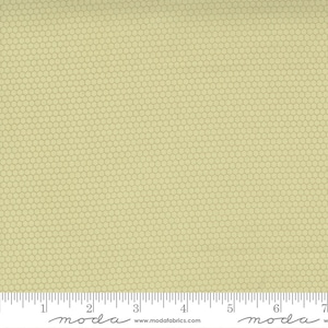 Moda Fabrics - BUTTERCUP and SLATE - Quilt Fabric-by-the-1/2 yard by Corey Yoder   29158 15   Sprig     Hexagon Pattern on Sprig