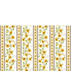 P & B Textiles - SUNFLOWER FIELD - Quilt Fabric-by-the-1/2 yard by Sandy Lynam Clough 04790 MU