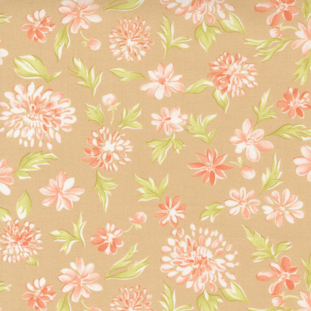 Moda - CINNAMON AND CREAM - Quilt Fabric-by-the-1/2 Yard Fig Tree & Co ...