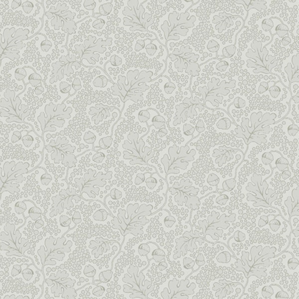 Andover - MOONSTONE by Edyta Sitar of Laundry Basket Quilts - Quilt Fabric-by-the-1/2 yard 9453 C Oaks in French Gray