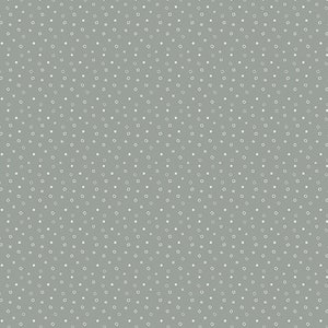 May include: A seamless pattern of small white squares on a gray background.