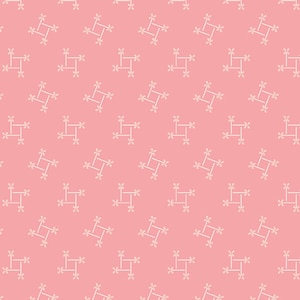 Andover - SWEET SIXTEEN - by Edtya Sitar of Laundry Basket Quilts - Quilt Fabric-by-the-1/2 yard 9589 E Pinwheel in Pink