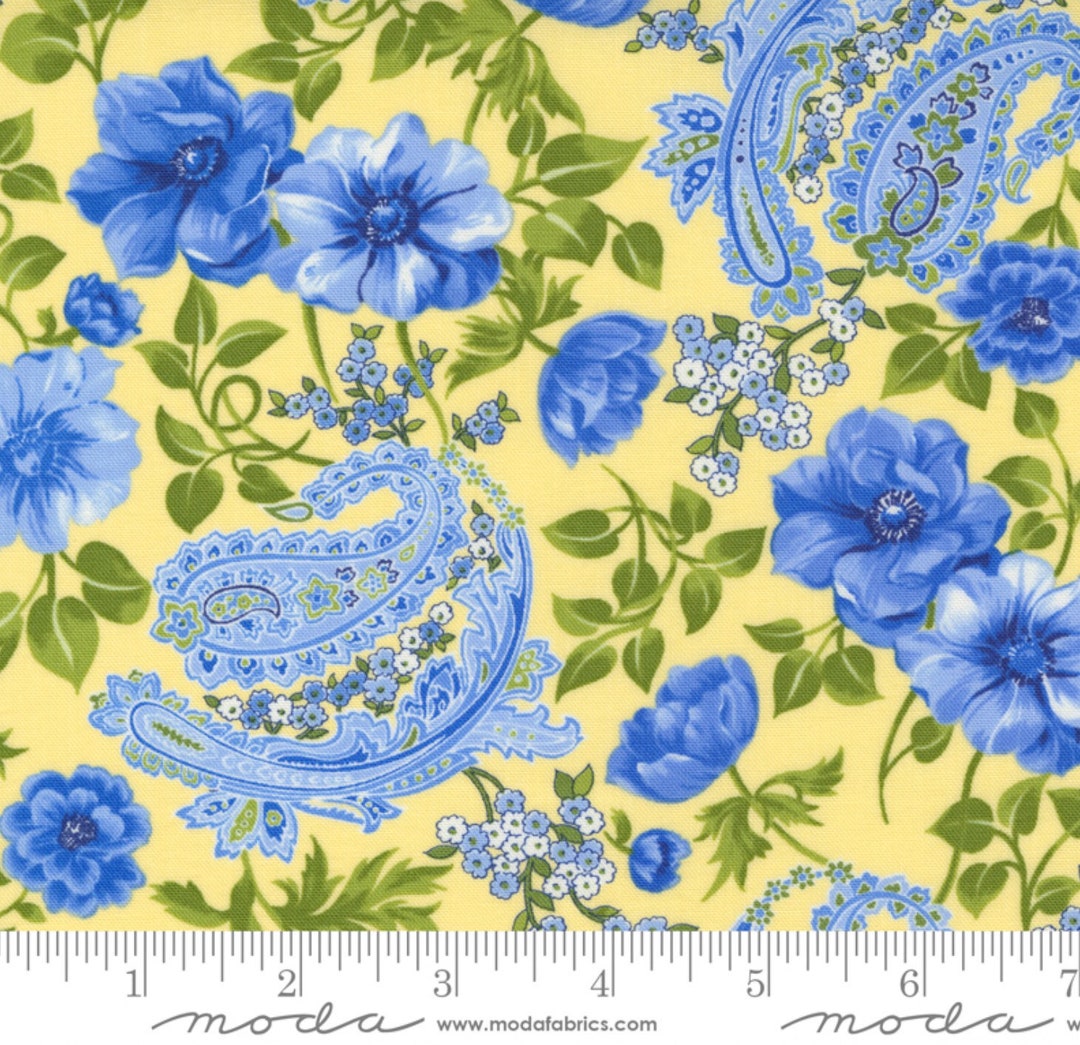 Moda SUMMER BREEZE Quilt Fabricbythe1/2 Yard by MODA Etsy