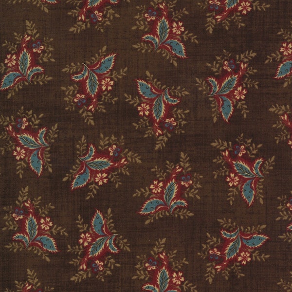 Moda - MARIAS SKY - Quilt Fabric-by-the-1/2 yard by Moda Fabrics 31622 15 - Chocolate