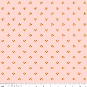 Riley Blake -PORCH SWING- Quilt Fabric-by-the-1/2 yard by Ashley Collette   C14056-Pink   Multiple Units Cut In 1 Continuous Piece