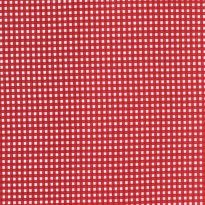Moda Fabrics - GRAZE - Quilt Fabric-by-the-1/2 yard by Sweet Water   55607   16   Red    Red and White Checks